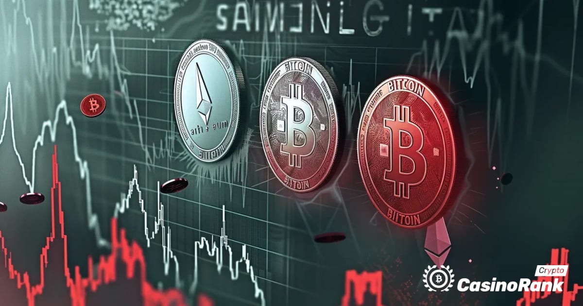 Déclin du marché des crypto-monnaies : les prix du Bitcoin, de l'Ethereum et du XRP chutent